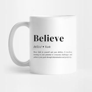 Motivational Word - Daily Affirmations and Inspiration Quote, Affirmation Quote Mug